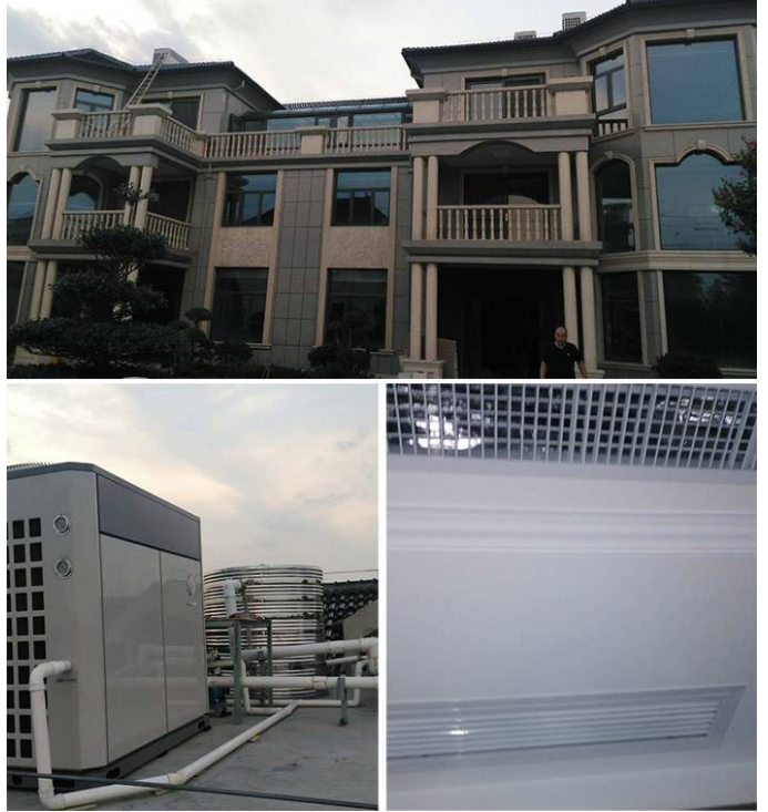 給別墅供暖，土豪們都選擇空氣能熱泵！